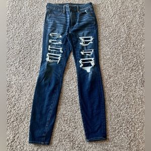 American Eagle high rise jegging, long